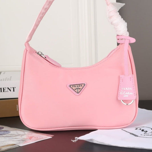 HOBO RE-EDITION BAG 22 IN BABY PINK RE-NYLON