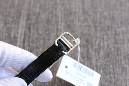 BALLON BLEU 28MM QUARTZ BLACK LEATHER