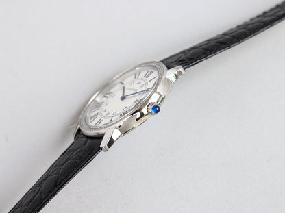 RONDE SOLO STEEL BLACK LEATHER