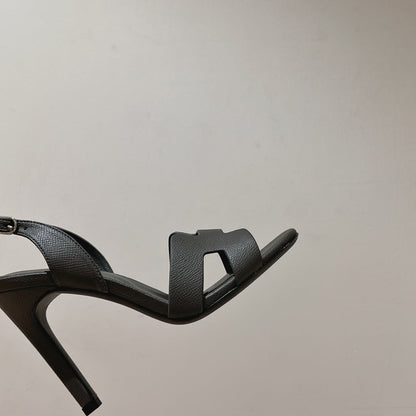 SLINGBACK SANDAL ETERNITE 105 FOSSIL LAMBSKIN