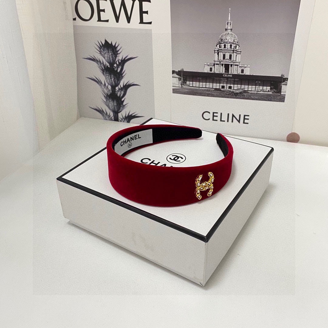 RUBY RED VELVET HAIRBAND 832222