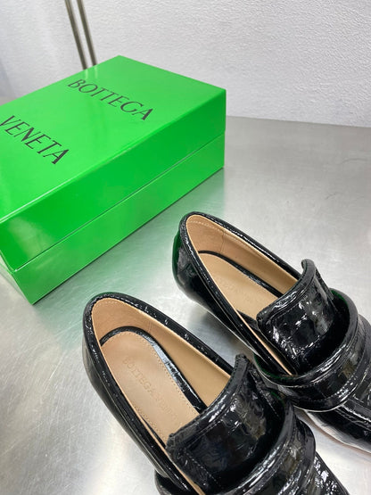 HIGH PUMP 35 MM IN BLACK PATENT CALFSKIN