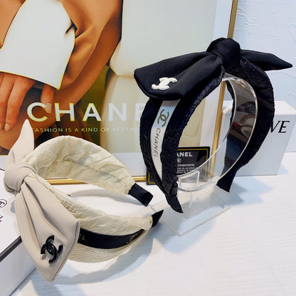 WHITE FABRIC HAIRBAND 925616