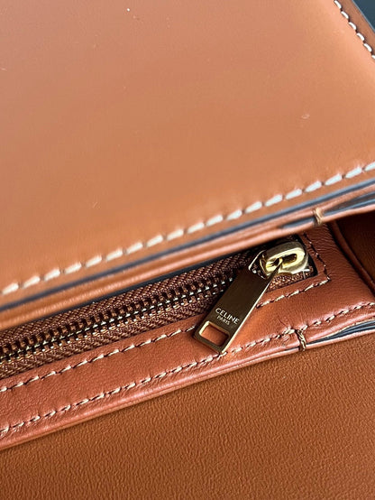 TRIPHOME TEEN 18 CINNAMON BROWN COWHIDE