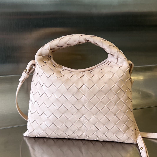 MINI HOP 25 IN SOFT PEACH CALFSKIN