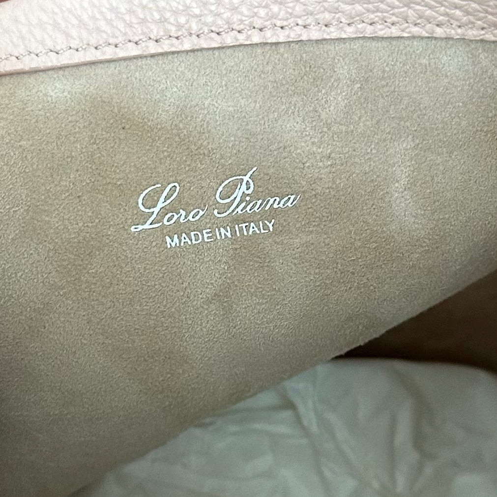 SMALL 21 BALE BAG IN LIGHT PINK GRAINED CALFSKIN