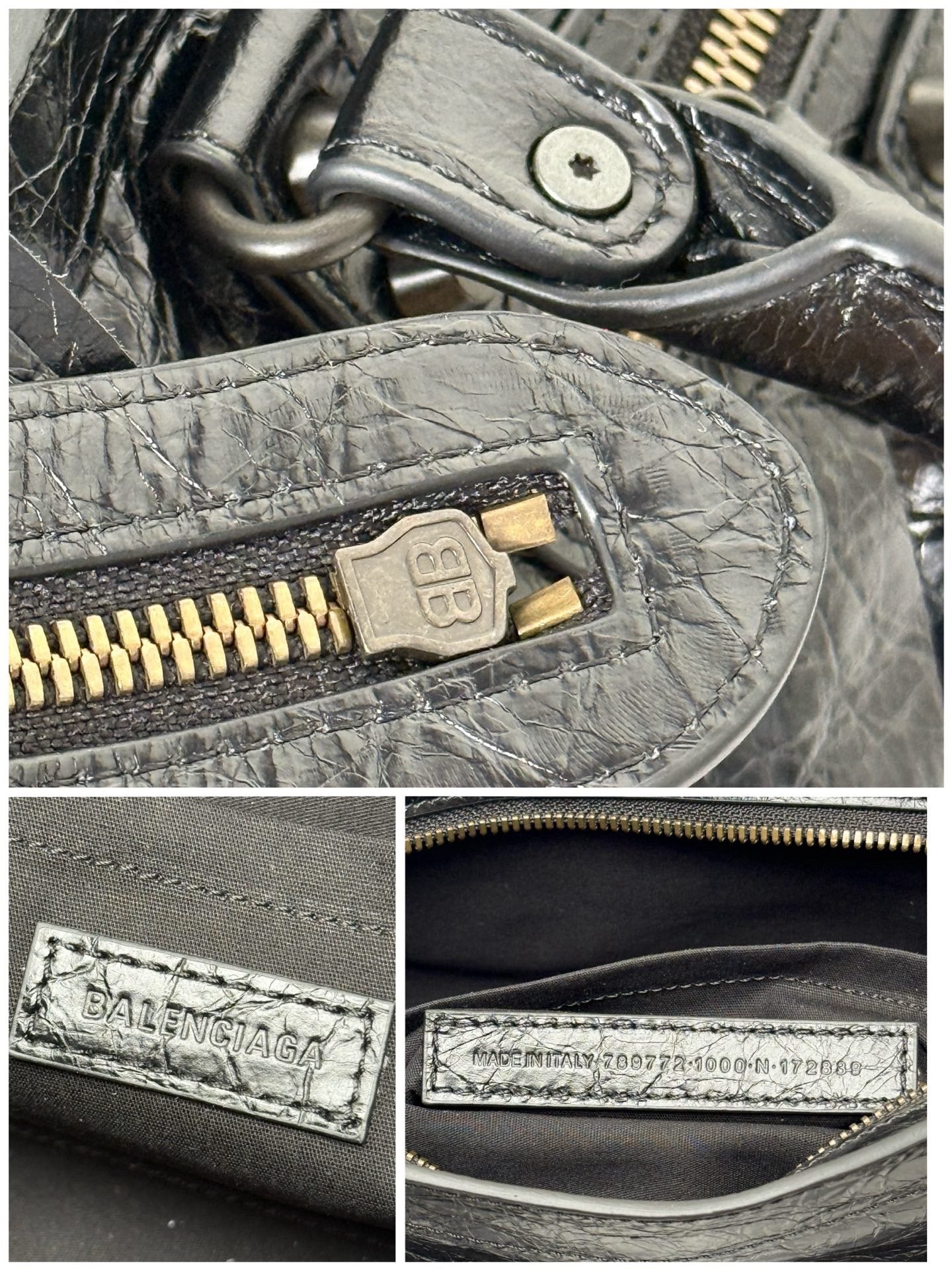 BLCG WOMEN'S LE CITY BAG EAST-WEST IN BLACK 40