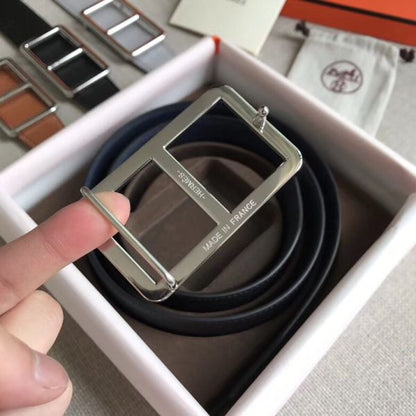 HERM Officier Belt Buckle & Navy 38MM Strap