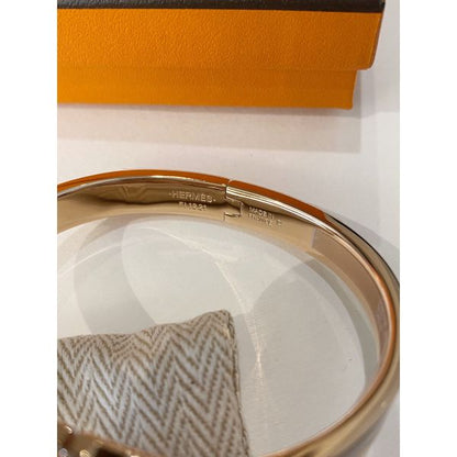 HERM Black Mini Clic Chaine d'Ancre Bracelet