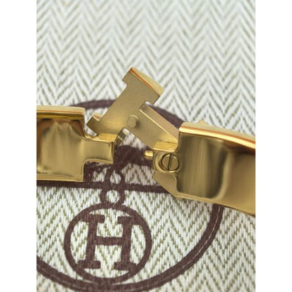 HERM Rose Candeur Enamel Clic H Bracelet