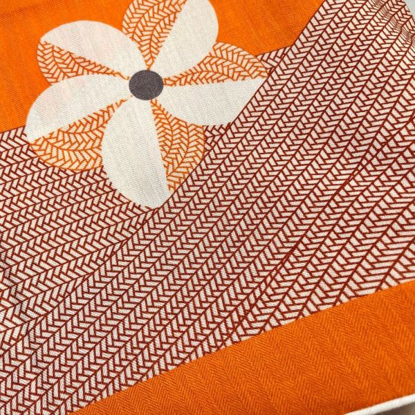 HERM Orange Mon Premier Galop Shawl 140