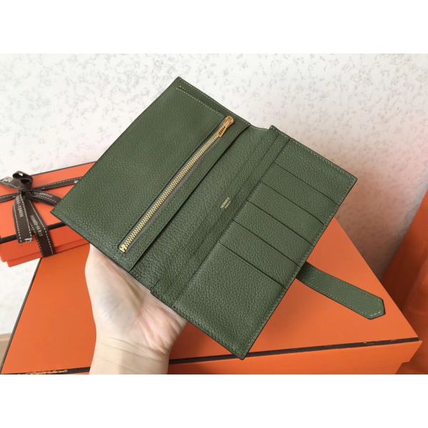 HERM Canopee Clemence Bearn Gusset Wallet