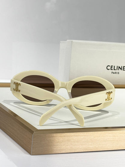 TRIOMPHE SUNGLASSES 40194U IN IVORY ACETATE