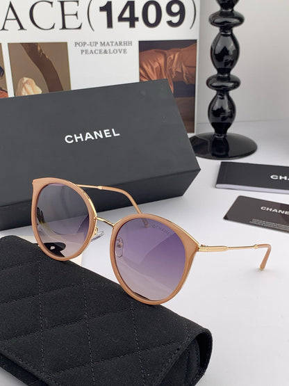 CAT EYE SUNGLASSES CH7827 IN ACETATE FRAME METAL