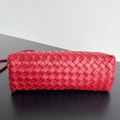 SMALL ANDIAMO 29 IN RED LAMBSKIN