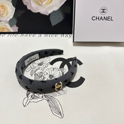 DARK GRAY FABRIC HAIRBAND 432840