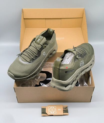 CLOUDTILT SNEAKER IN SEAWEED GREEN RECYCLED POLYESTER