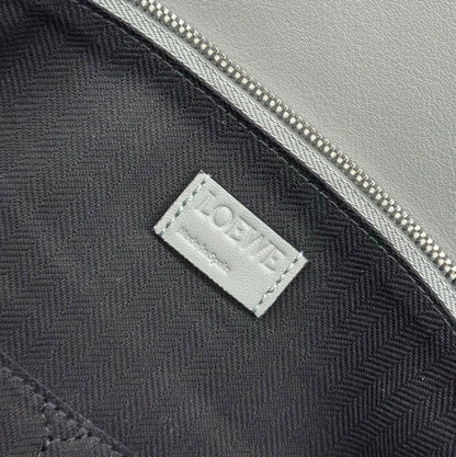 LOE PUZZLE LARGE 36 BAG IN GRAY CALFSKIN