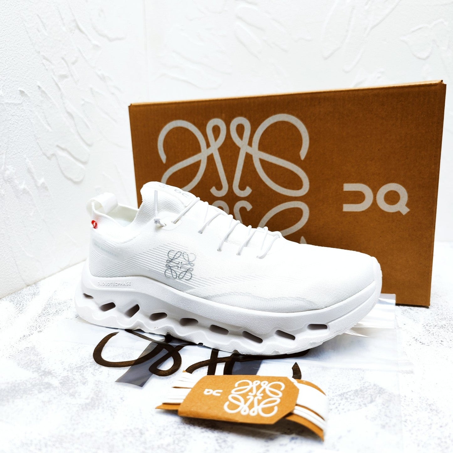 CLOUDTILT SNEAKER IN WHITE RECYCLED POLYESTER