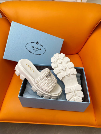 Pra Wedge Sandal 60 White