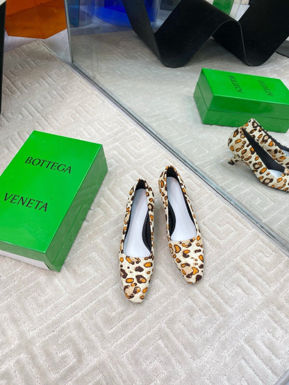 BOOGIE JAGUAR-PRINTED CALF HAIR PUMPS 45 MM LEOPARD PATTERN