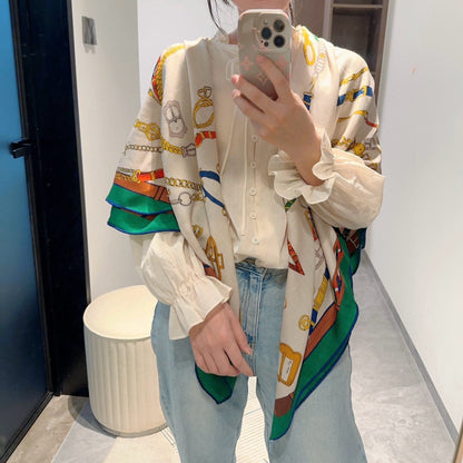SCARF 140 CM COLORFUL 387901