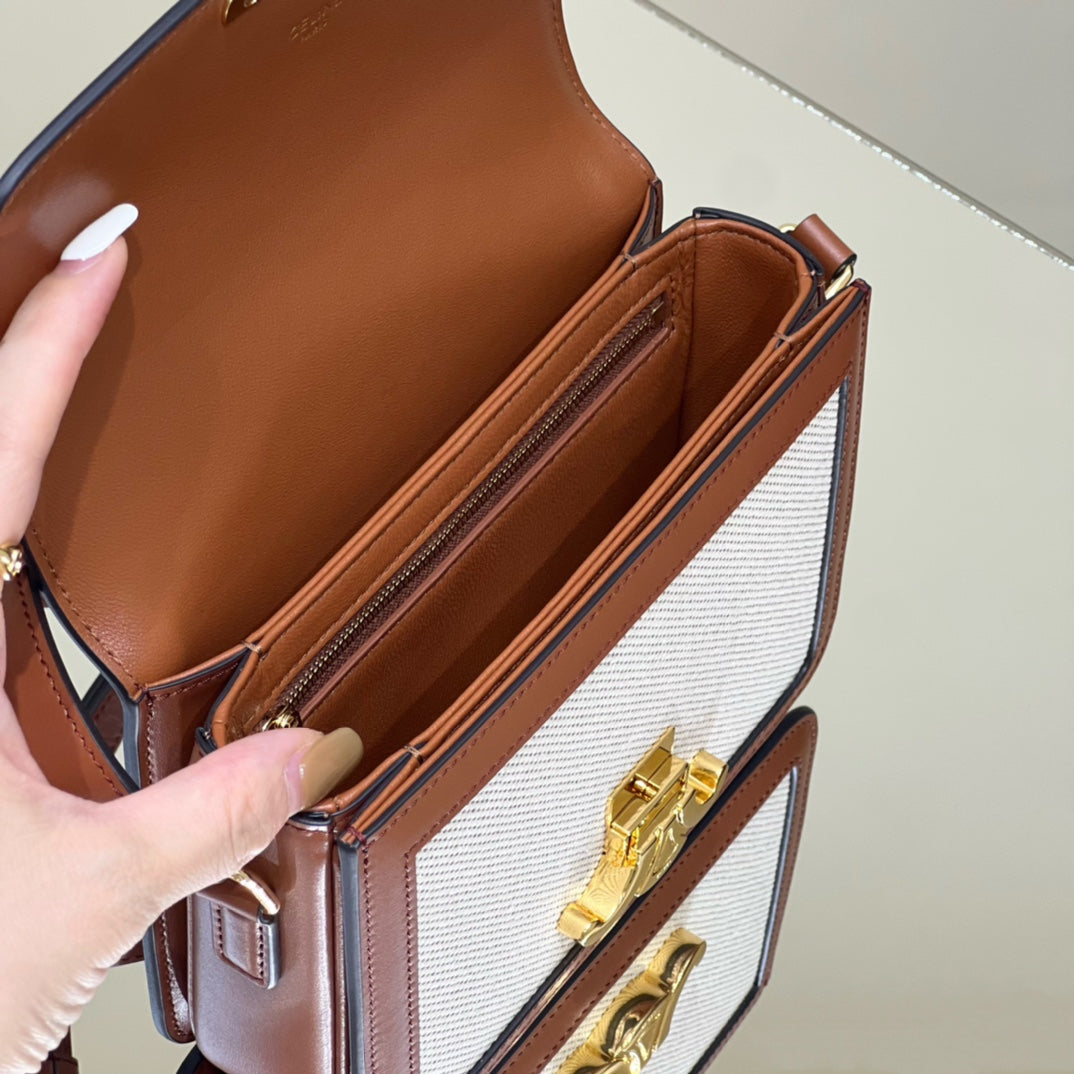 CLASSIQUE TRIOMPHE 22 CALFSKIN NATURAL TAN