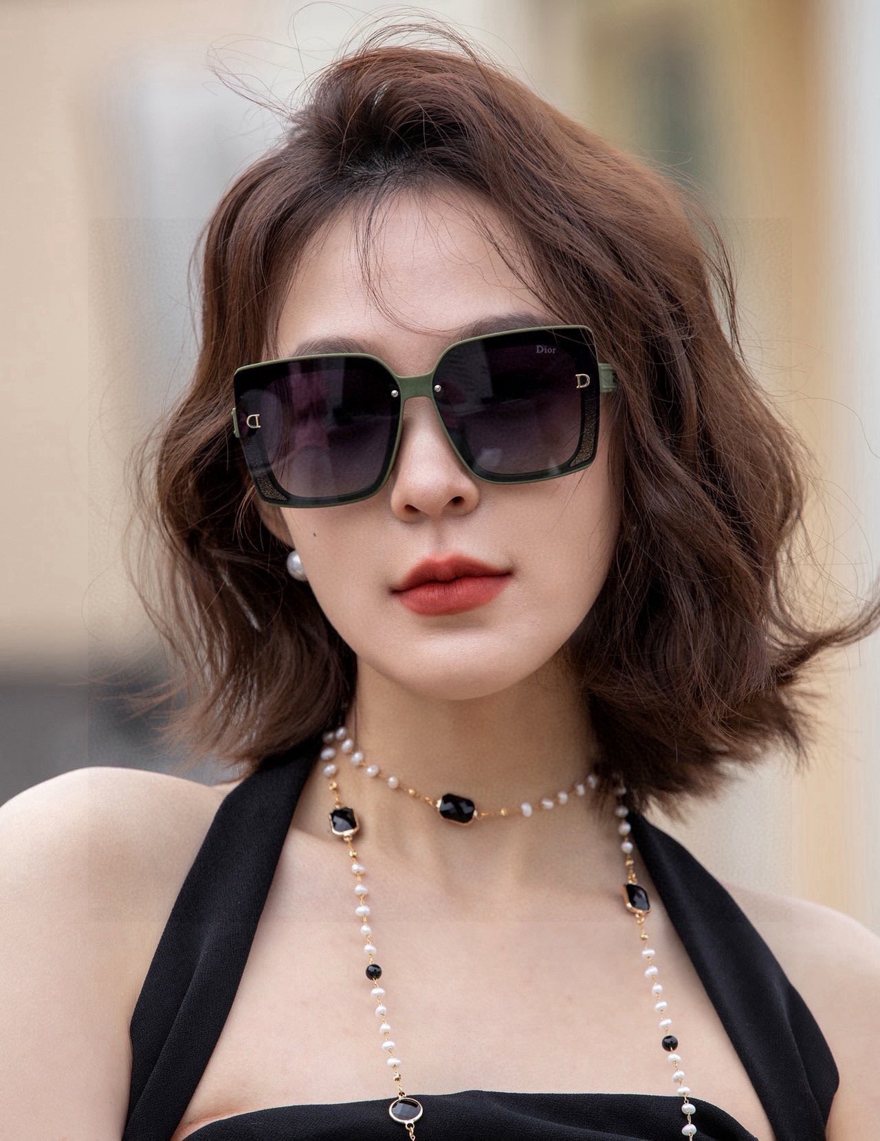 MONTAIGNE SUNGLASS CD1615 IN ACETATE