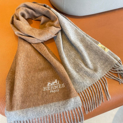 CASHMERE SCARF 180 CM PERSIAN ORANGE