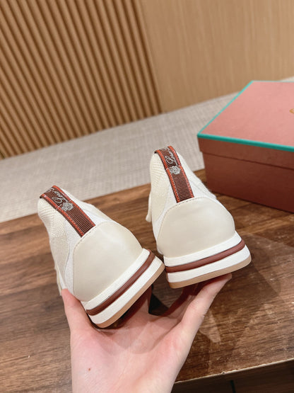 LP BASIC 360 FLEXY WALK SNEAKER WHITE FABRICS