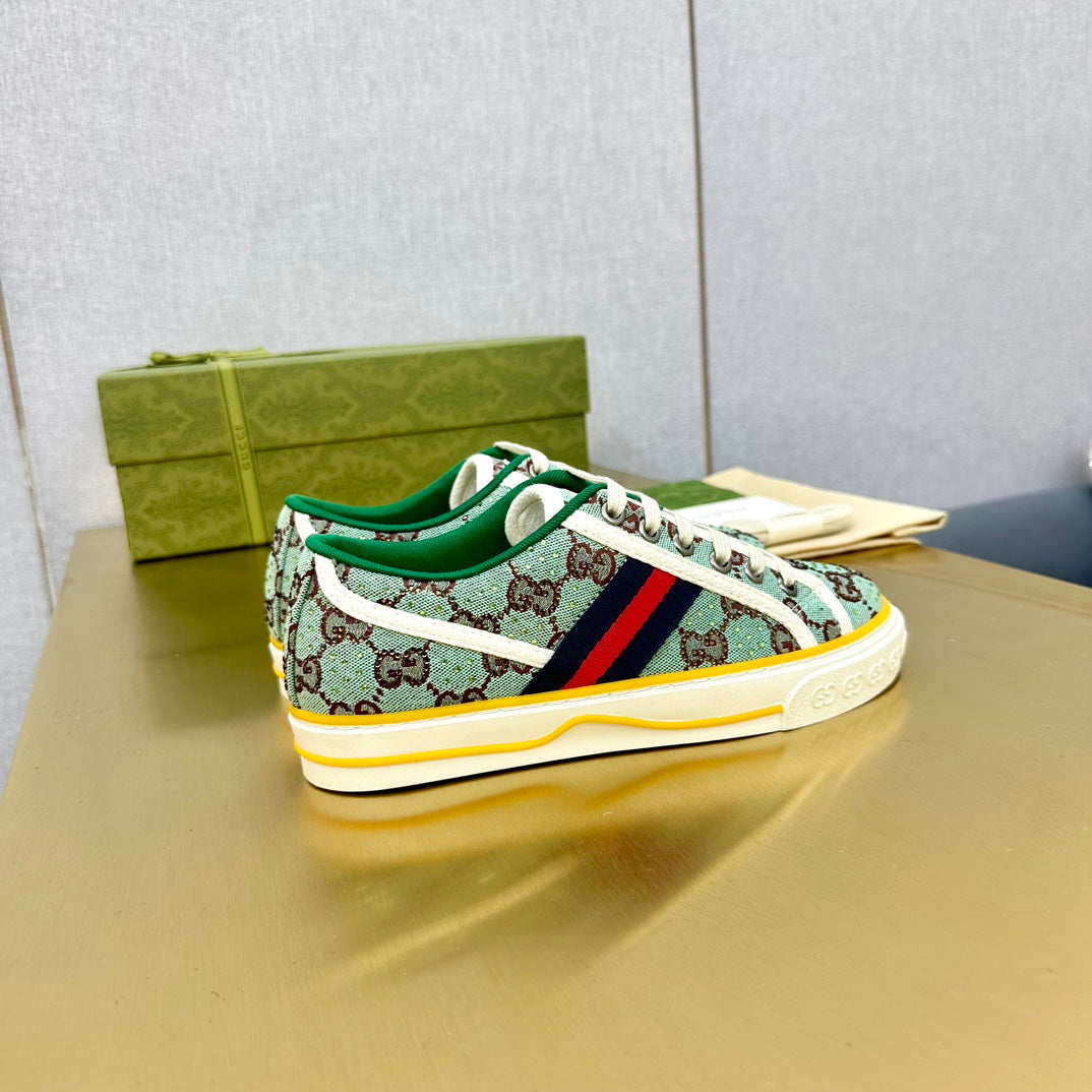 GG TENNIS 1977 TRAINER FERN CANVAS
