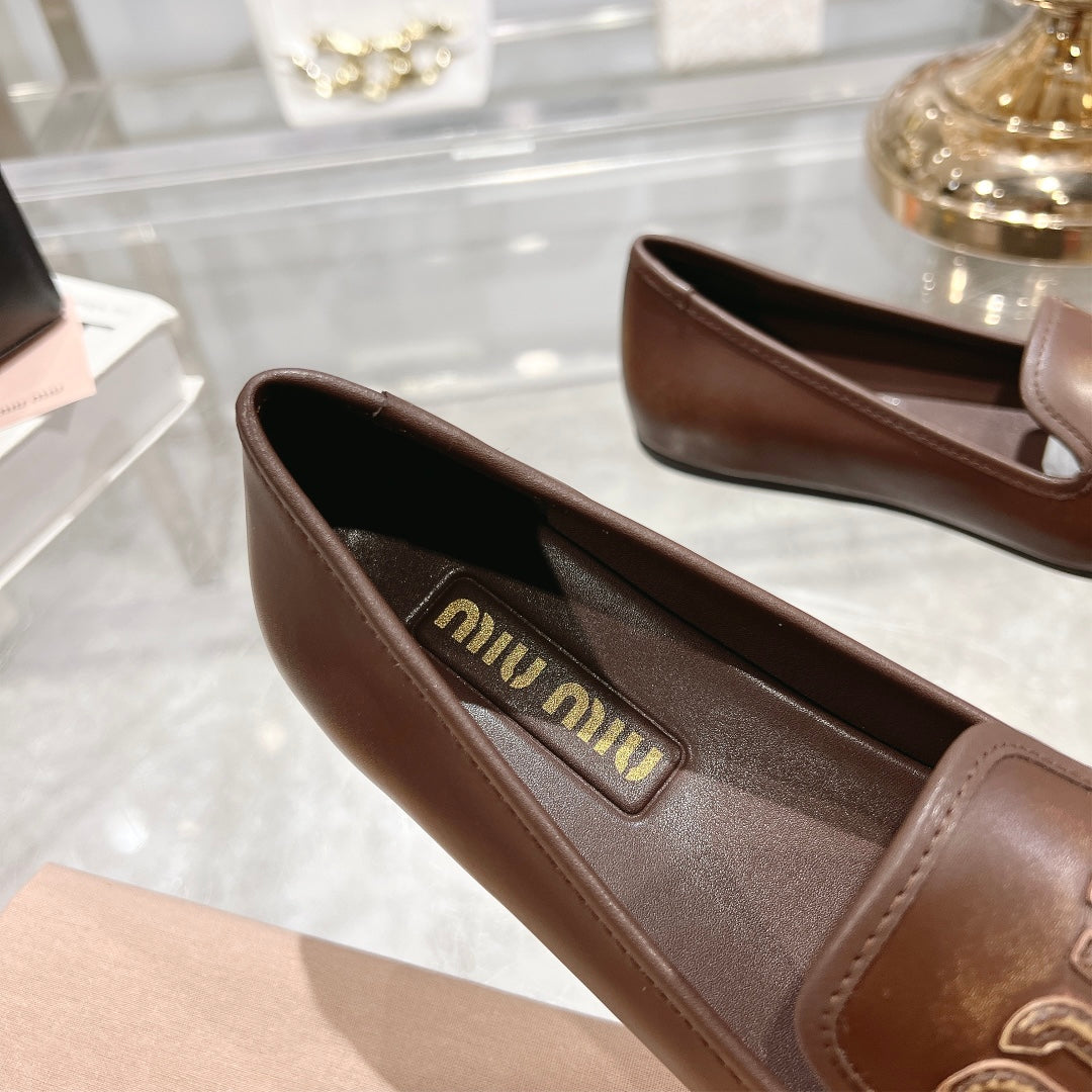 SLIP-ON SHOES CHOCOLATE COWHIDE