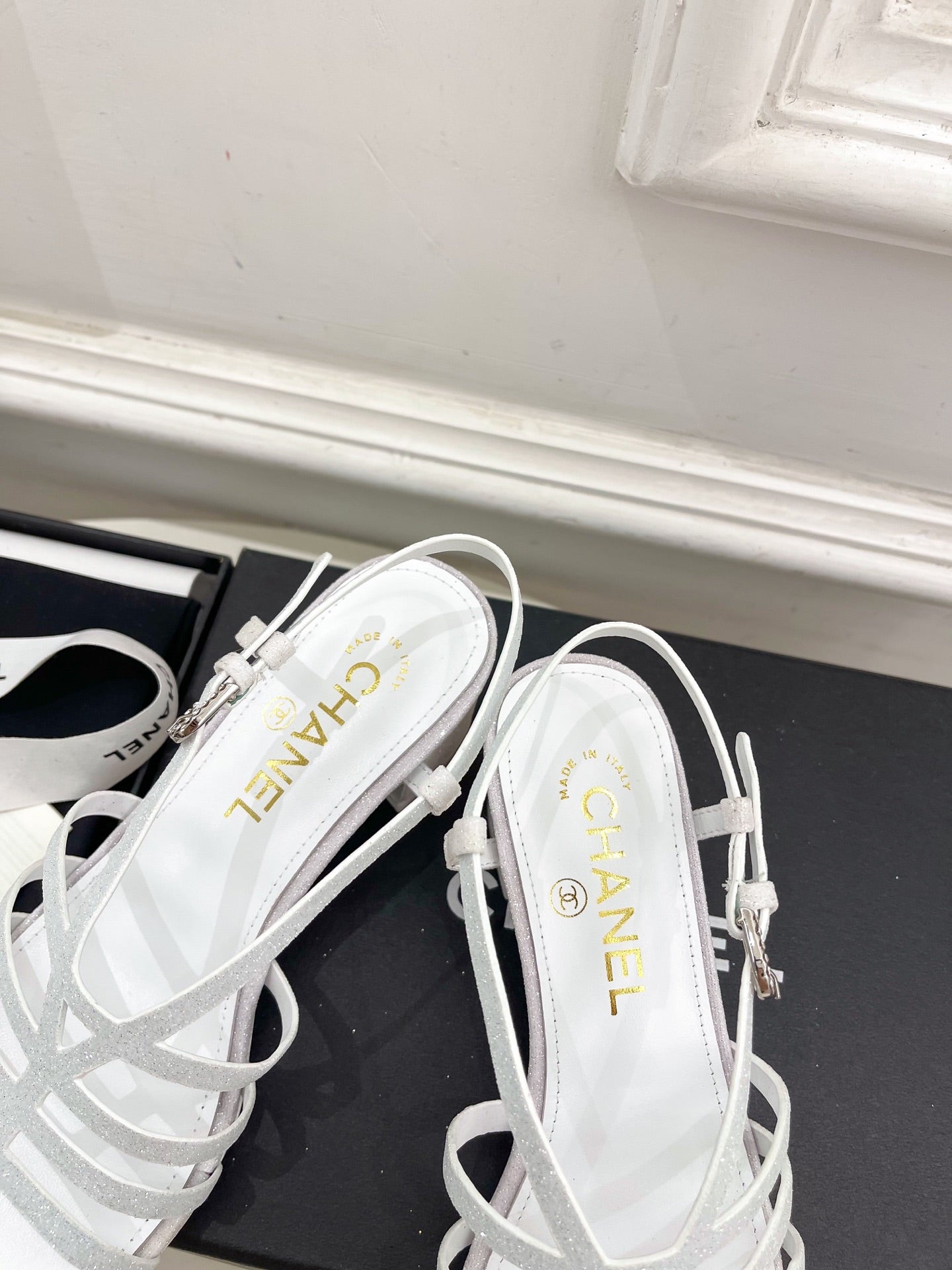 WHITE ROMAN 5 CM SANDALS